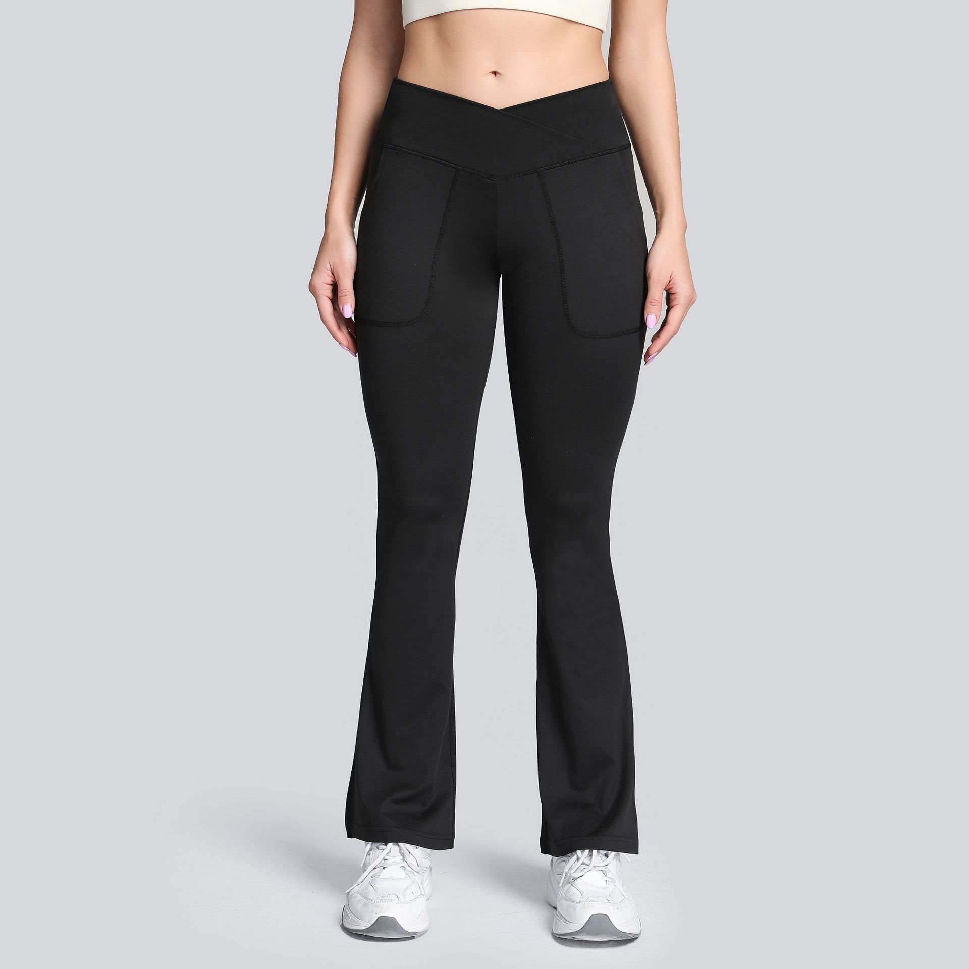 low rise exercise tights