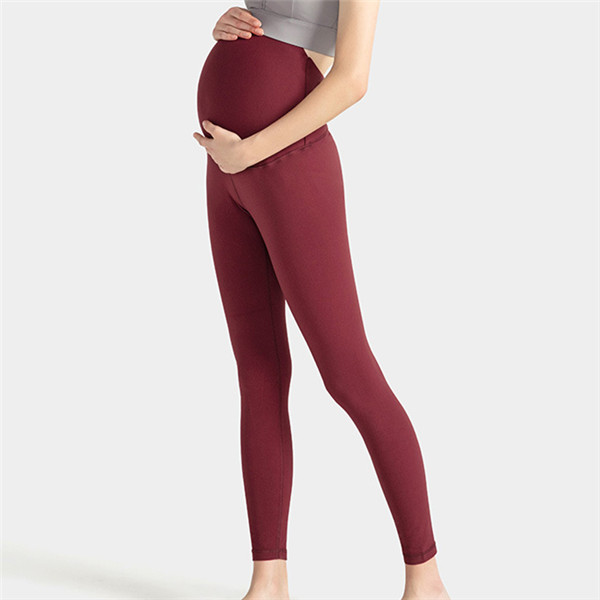 shkurtim i pantallonave joga për shtatzëni (2)