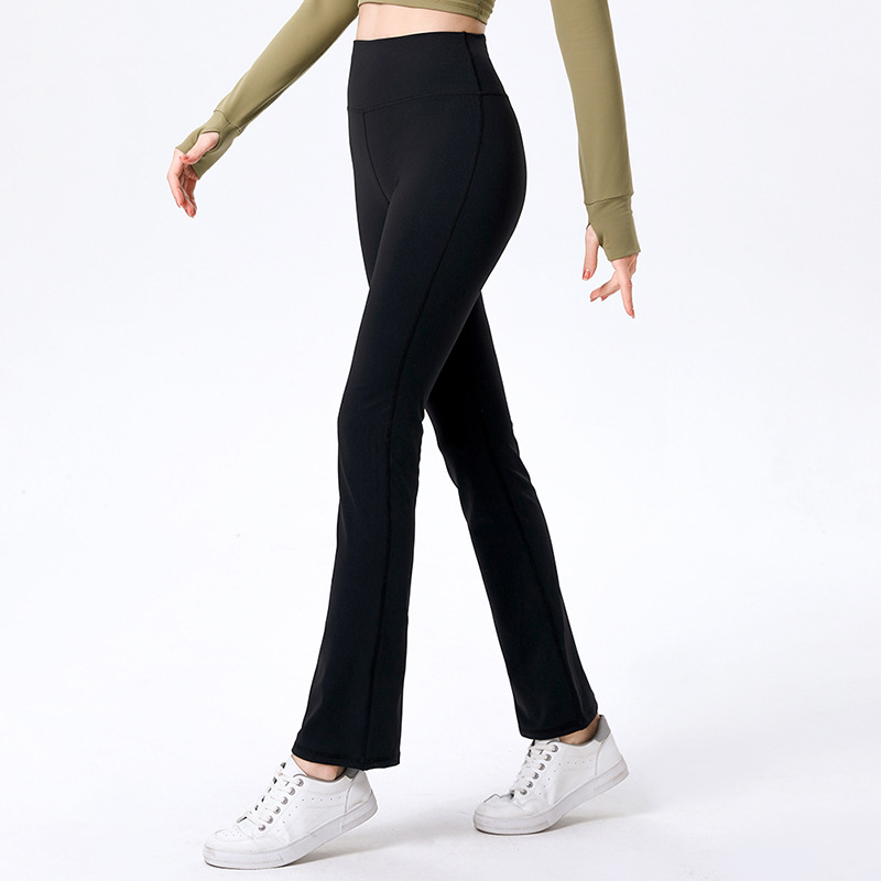 mid rise yoga pants with pockets
