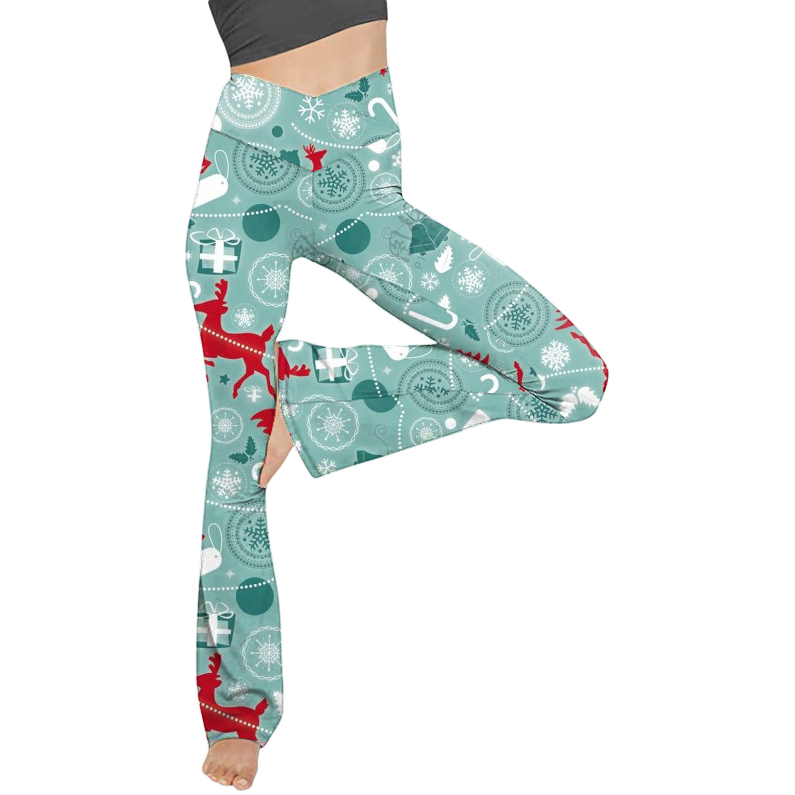 womens printed yoga pants