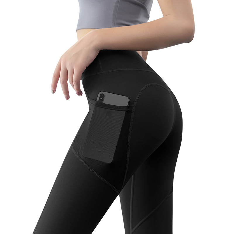 Non-See-through Yoga Pants With Pockets_7